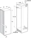 Встраиваемый двухкамерный холодильник Asko RFN31842I