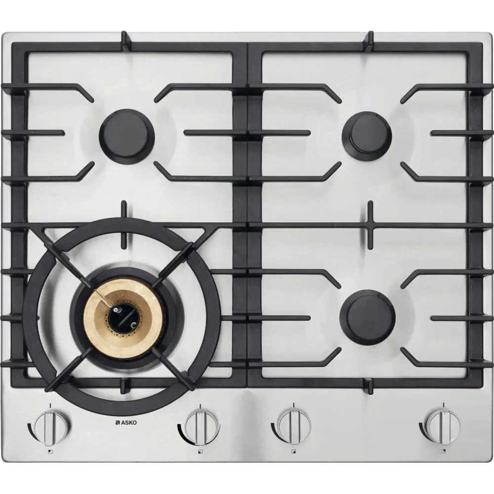 Варочная панель Asko HG1666SB газовая, цвет нержавеющая сталь