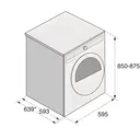 Сушильная машина Asko T411HD.W 11 kg с тепловым насосом