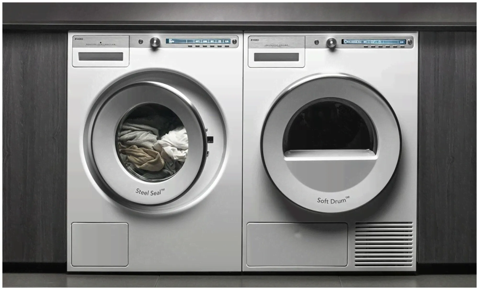 Asko Сушильная машина Asko T408HD.T.P/W.P, белый сушильная машина-2