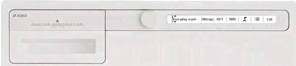 Отдельностоящая стиральная машина Asko W2084.W/2-3