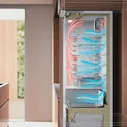 Встраиваемый комбинированный холодильник Asko RF31831i